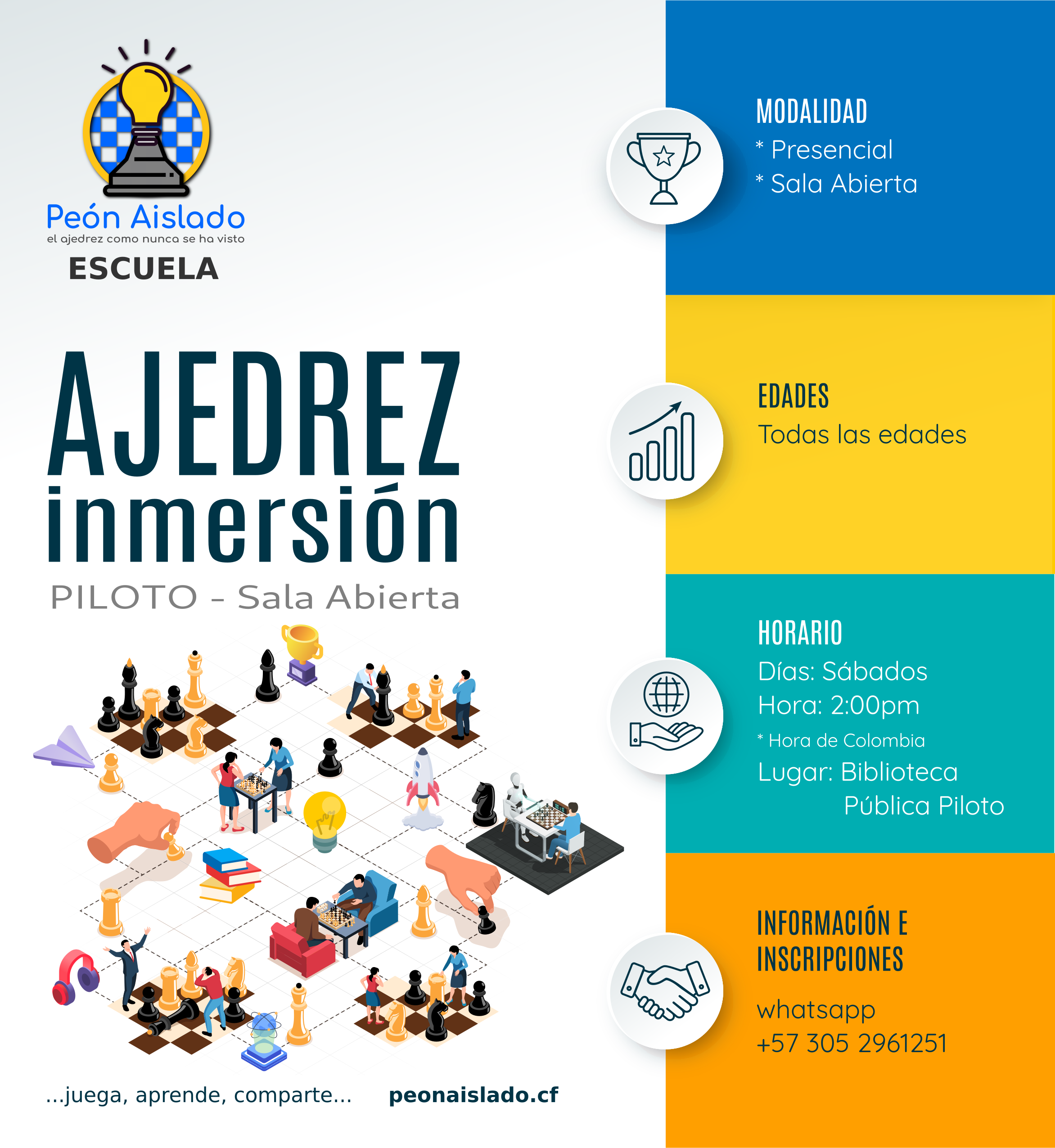 Ajedrez Inmersion PILOTO